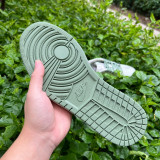 Authentic Travis Scott x Nike Air Jordan 1 x BURBRRRY White/Green