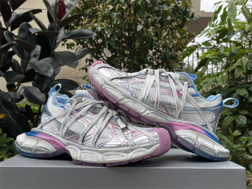 Authentic Balenciaga 3XL Sneaker White/Grey/Blue/Pink
