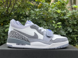 Authentic Air Jordan Legacy 312 Low White/Purple/Grey