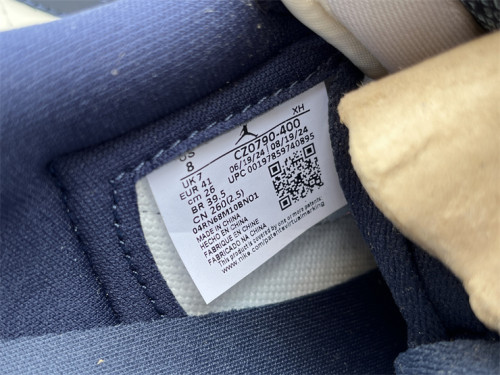 Authentic Air Jordan 1 Low “Obsidian”