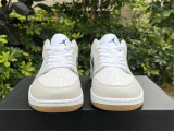 Authentic Air Jordan 1 low SE White/Grey