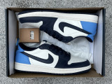 Authentic Air Jordan 1 Low “Obsidian”