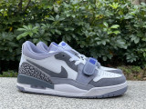 Authentic Air Jordan Legacy 312 Low White/Purple/Grey