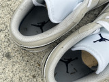 Authentic Air Jordan 1 low SE White/Grey