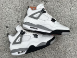 Authentic Air Jordan 4 OG “White Cement” 2025