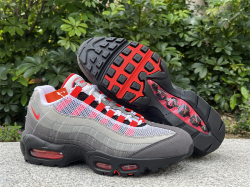 Authentic Nike Air Max 95 Black/Grey/Red