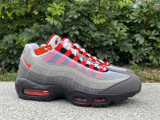 Authentic Nike Air Max 95 Black/Grey/Red