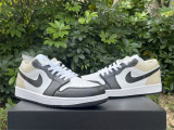 Authentic Air jordan 1 Low Black/Brown