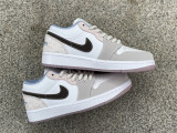 Authentic Air jordan 1 Low White/Pink