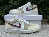 Authentic Air Jordan 1 Low“Team Gold”