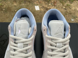 Authentic Air jordan 1 Low White/Pink