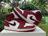 Authentic Nike Air Jordan 1 Mid Red