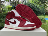 Authentic Nike Air Jordan 1 Mid Red