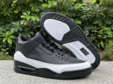 Authentic Fragment Design x Air Jordan 3 Black/White