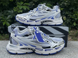 Authentic OFF-WHITE Be Right Back White/Blue