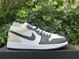 Authentic Air jordan 1 Low Black/Brown