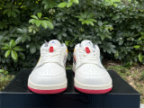 Authentic Air jordan 1 Low Premium Sail White/Yellow