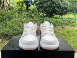 Authentic Air jordan 1 Low White/Pink