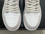 Authentic Air jordan 1 Low White/Pink
