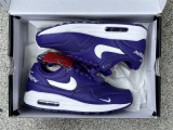 Authentic Supreme x Nike Air Max 1 '87 White/Purple