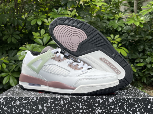 Authentic Jordan Spizike LOW White/Brown