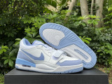 Authentic Jordan Legacy 312 Low White/Blue