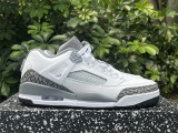 Authentic Jordan Spizike LOW White/Grey