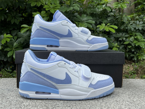 Authentic Jordan Legacy 312 Low White/Blue