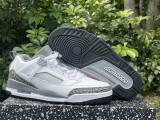 Authentic Jordan Spizike LOW White/Grey