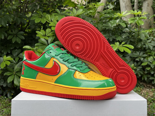 Authentic Lil Yachty x Nike Air Force 1 Low Green/Yellow