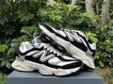 Authentic New Balance 9060 U9060BLZ Sea Salt White/Black