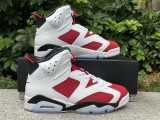 Authentic Air Jordan 6 retro  carmine  2025
