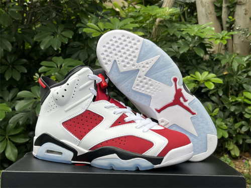 Authentic Air Jordan 6 retro  carmine  2025