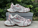 Authentic Balenciaga 3XL Sneaker Beige/Grey/Red/Brown