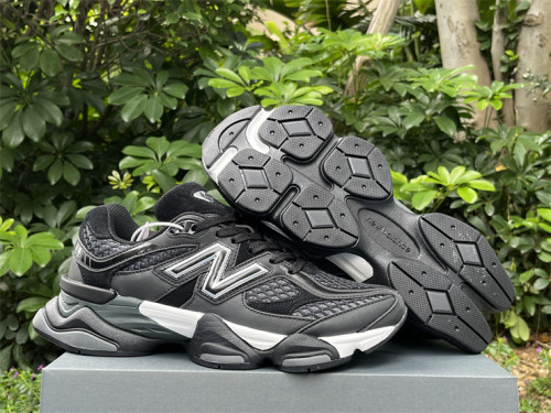 Authentic New Balance 9060 U9060PNR Black/Silver