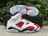 Authentic Air Jordan 6 retro  carmine  2025