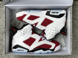 Authentic Air Jordan 6 retro  carmine  2025