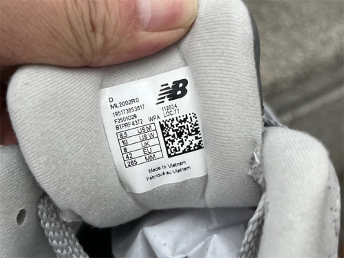 Authentic New Balance 2002R ML2002RO Grey