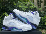 Authentic Air Jordan 5 Retro Grape GS