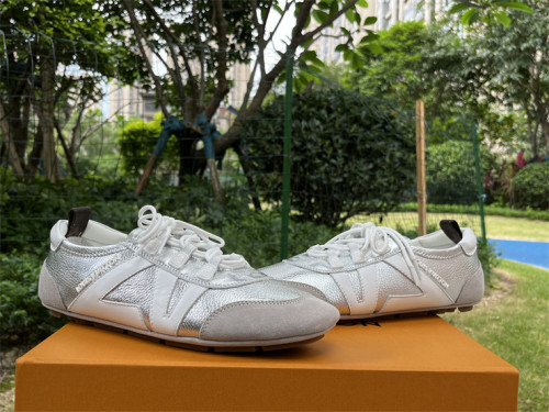 Authentic LV Sneakerina Sneaker ball Silver