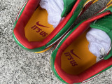 Authentic  Lil Yachty x Nike Air Force 1 Low Green Yellow-Red
