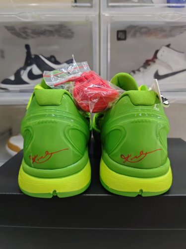 Authentic Nike Kobe 6 Protro Grinch