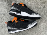 Authentic Jordan Spizike Low Obama Black/Orange