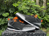 Authentic Jordan Spizike Low Obama Black/Orange