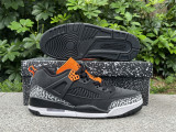 Authentic Jordan Spizike Low Obama Black/Orange