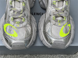 Authentic Balenciaga 3XL Sneaker Silver/Yellow