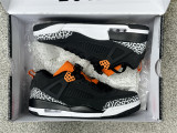 Authentic Jordan Spizike Low Obama Black/Orange