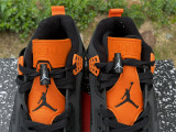 Authentic Jordan Spizike Low Obama Black/Orange