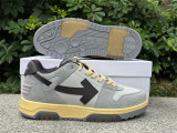 Authentic OFF-WHITE Out Of Office White Brown/Grey