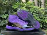 Authentic Air Jordan 11 Black/Purple